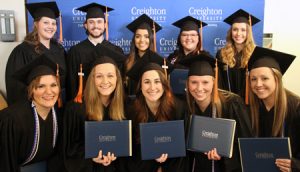 Photo of Hastings College nursing graduates