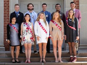 Photo of the homecoming court