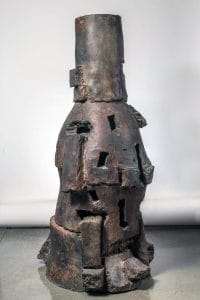 An image of ceramic art called Molestar S24 by Peter Voulkos.