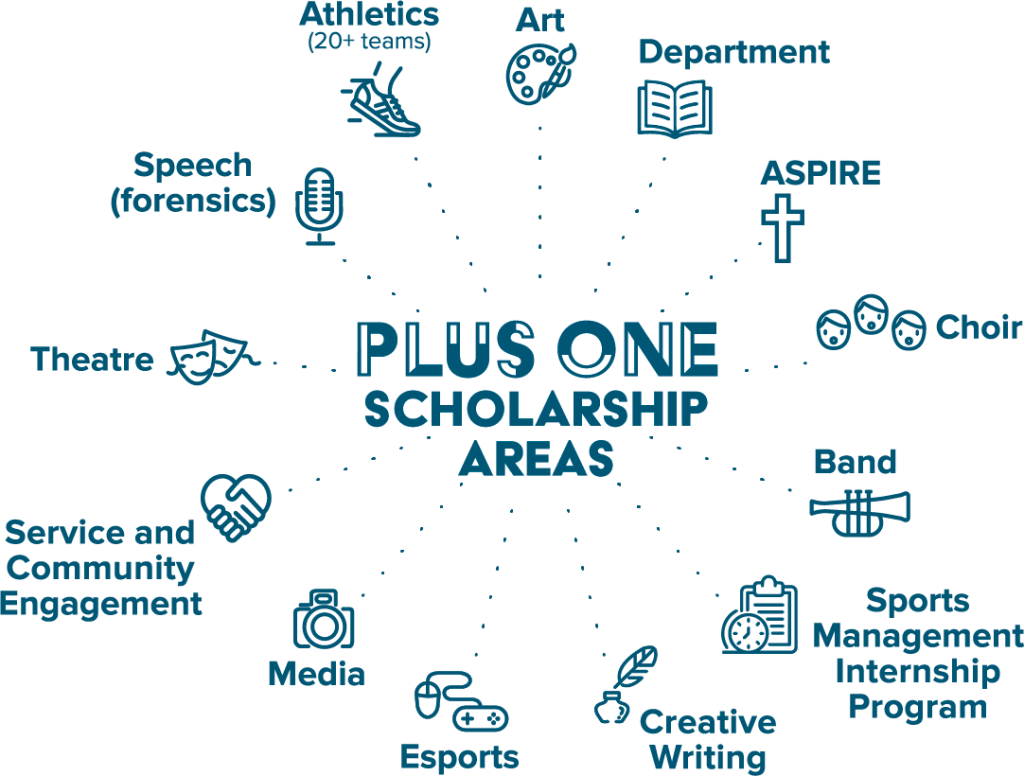 Plus one scholarship diagram 24