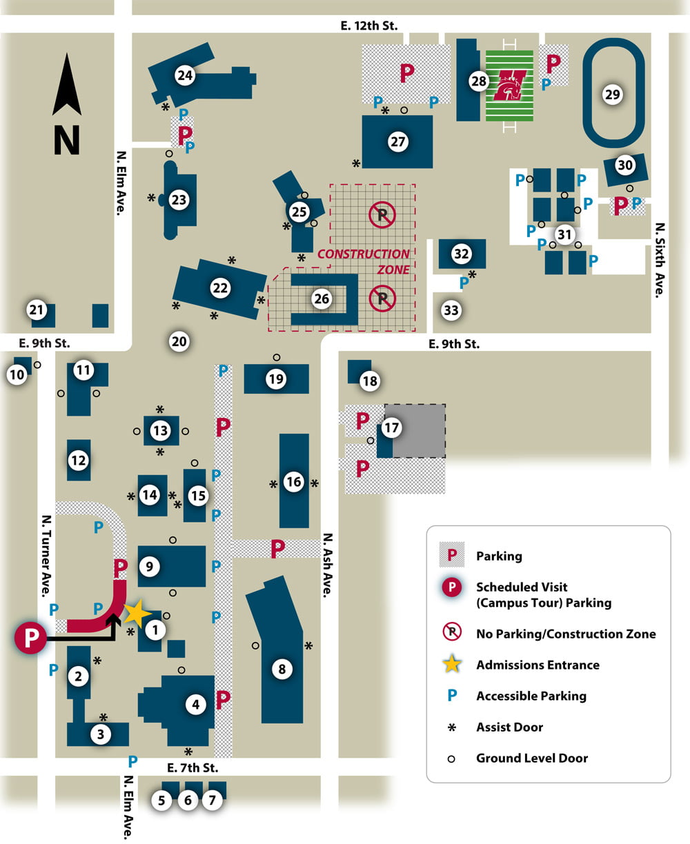 Image of the campus map.