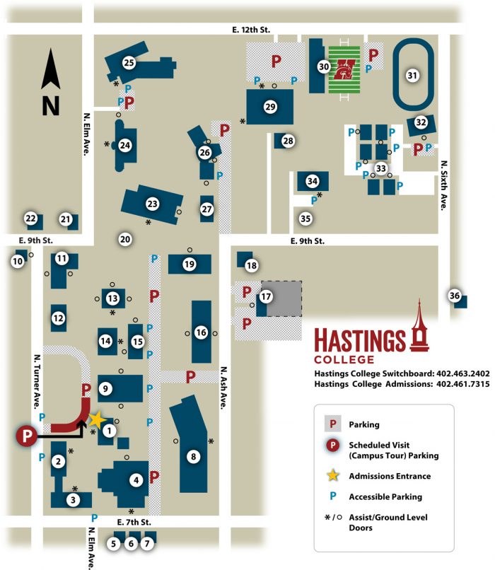 Maps And Directions Hastings College